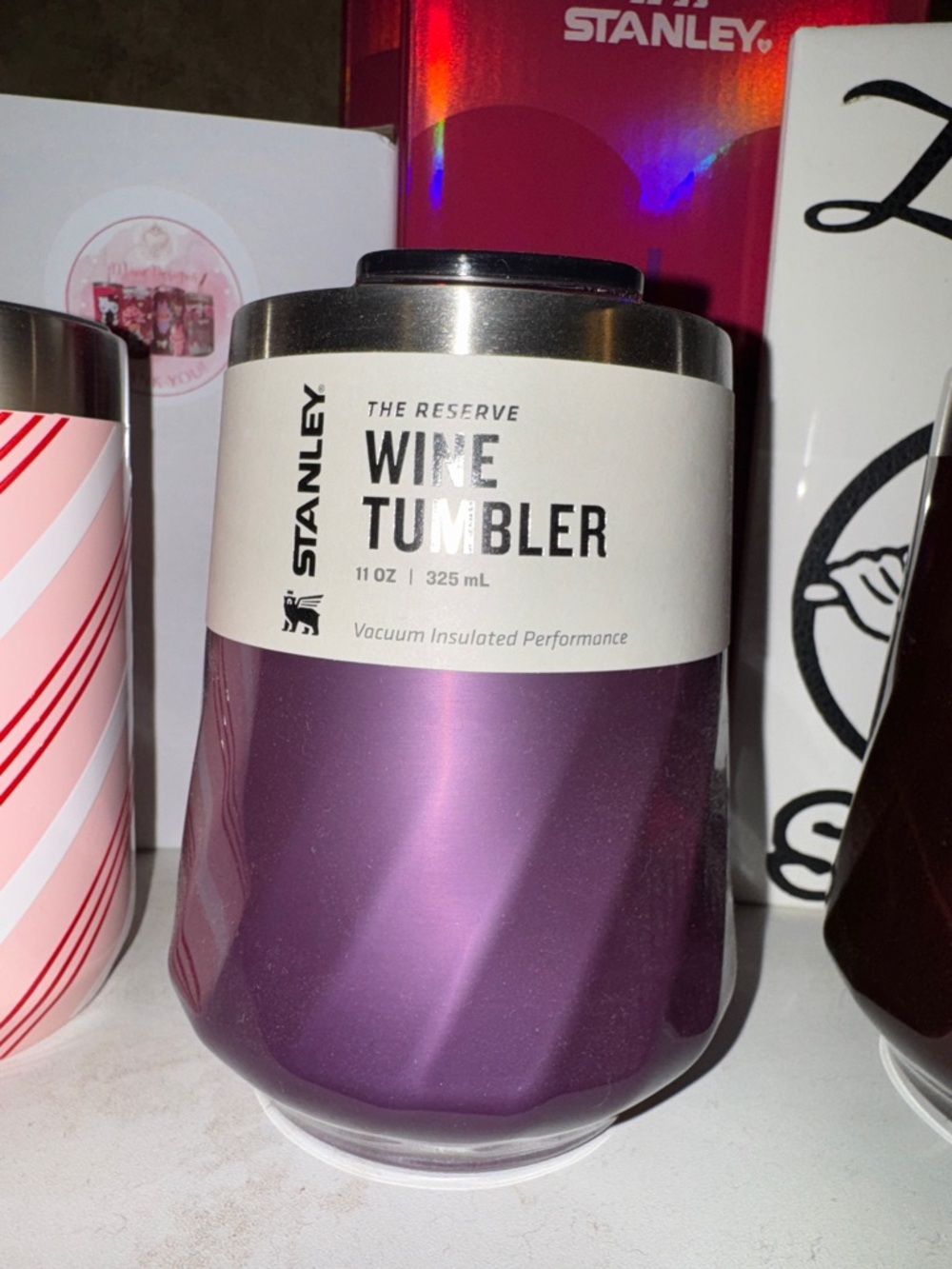 Stanley Metallic Purple Wine Tumbler